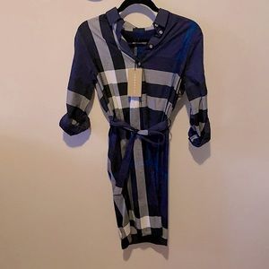 Plaid Print Mini Dress